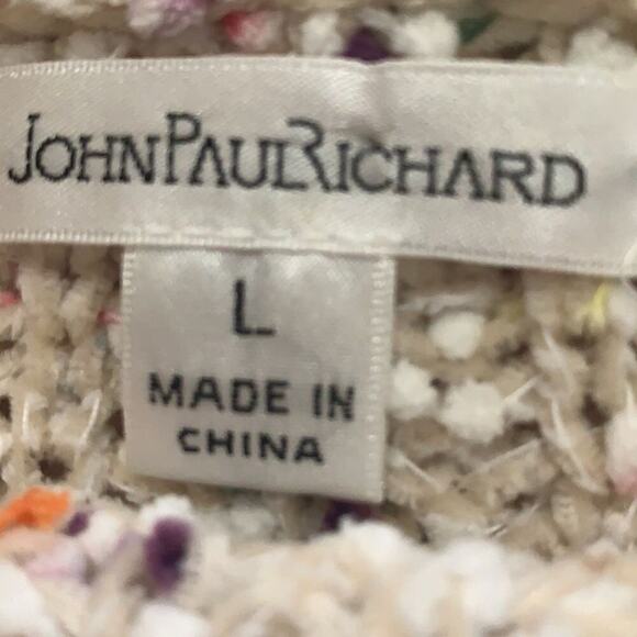 JOHNPAULRICHARD CHUNKY SWEATER SIZE L - Picture 5 of 6